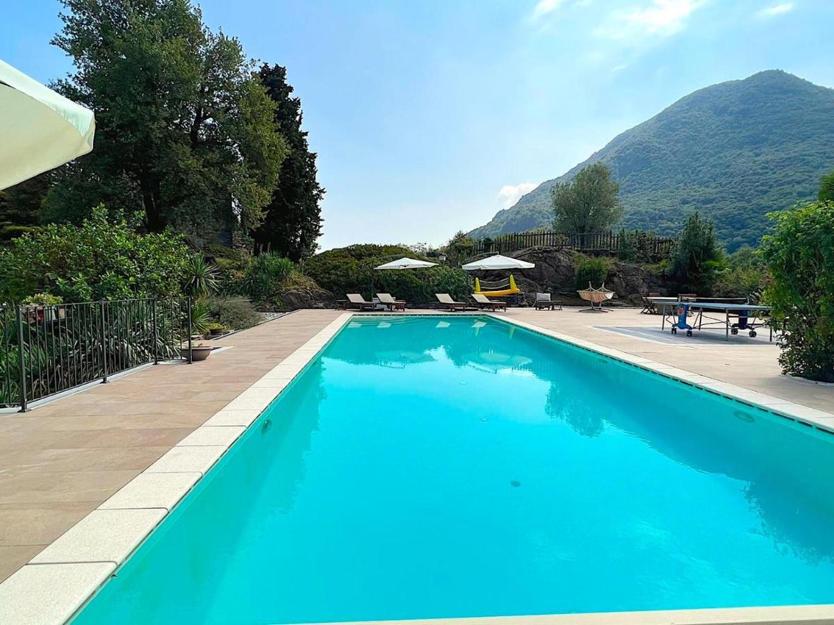 The Comfortable House With Big Pool In The Center Of Mergozzo Exterior foto